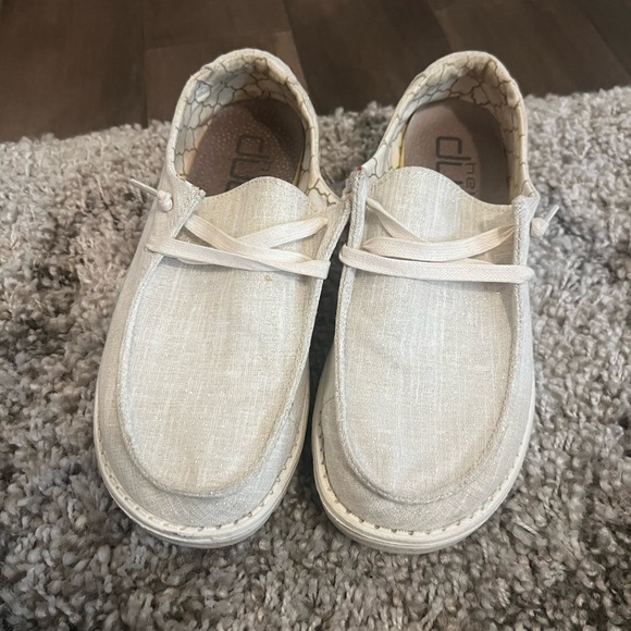 Hey Dude Shoes - Hey Dude women’s metallic shoe